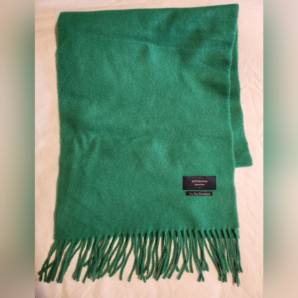 Scotch & Soda Amsterdam Men's Virgin Wool Scarf